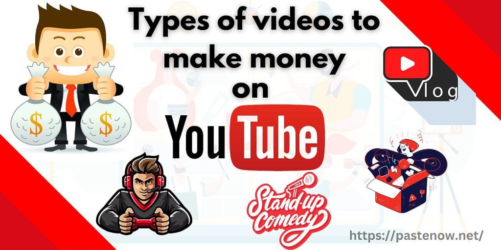 Videos to make money on Youtube